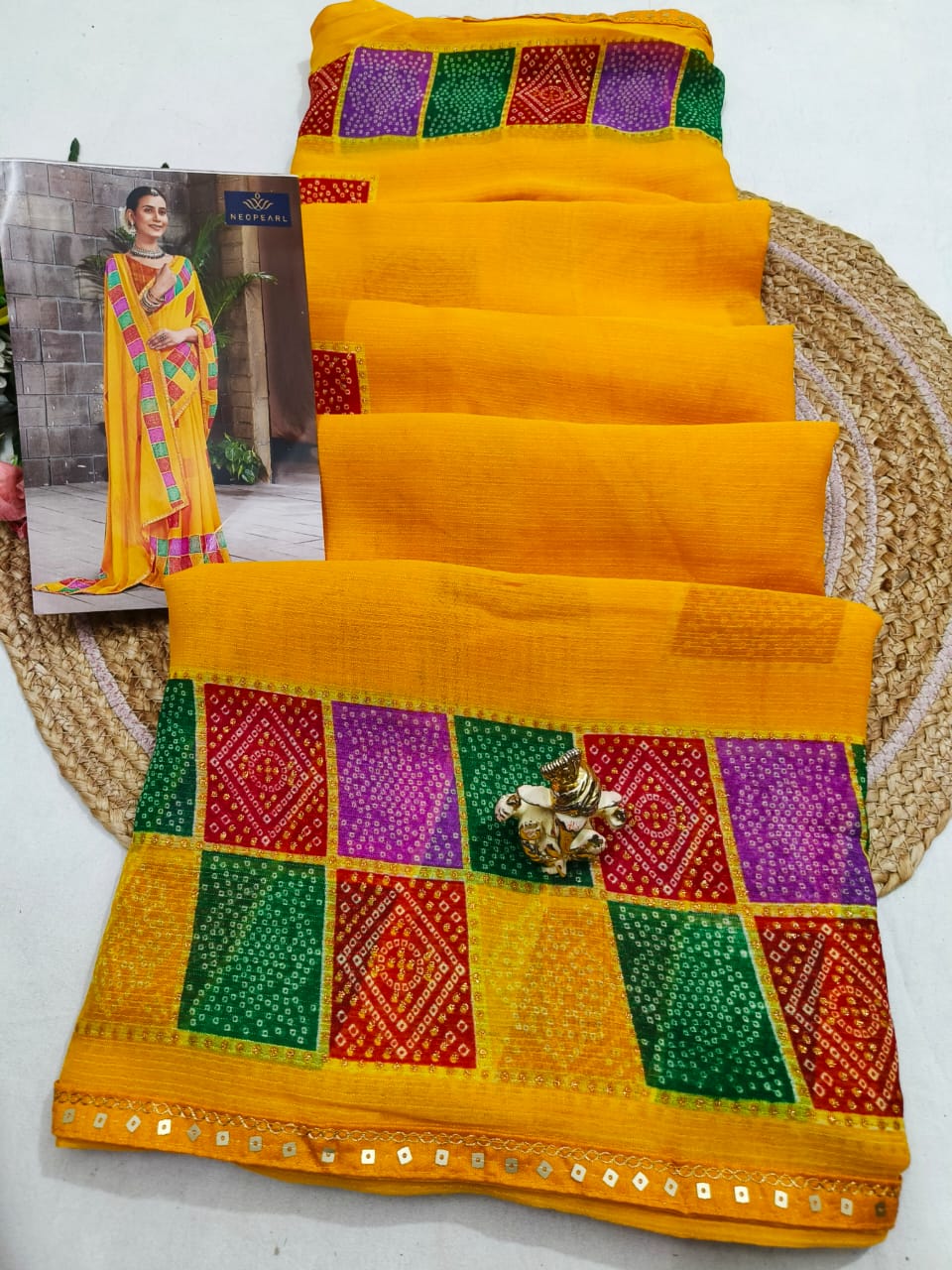 Printed Designer Saree