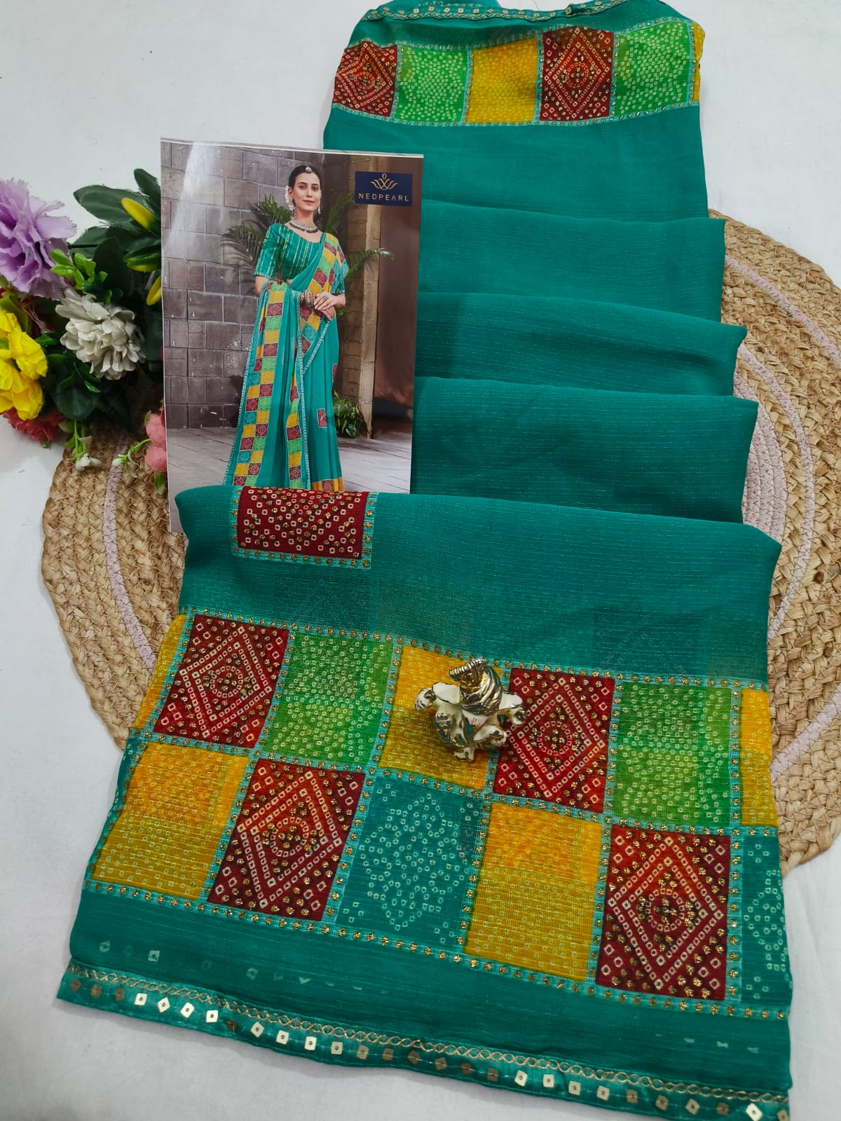 Printed Designer Saree