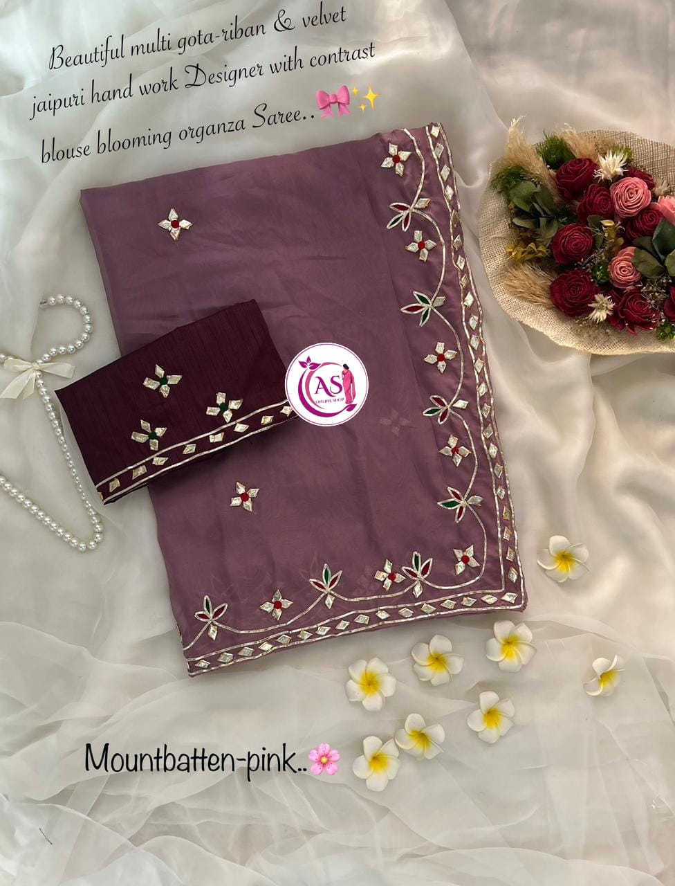Organza Designer Saree