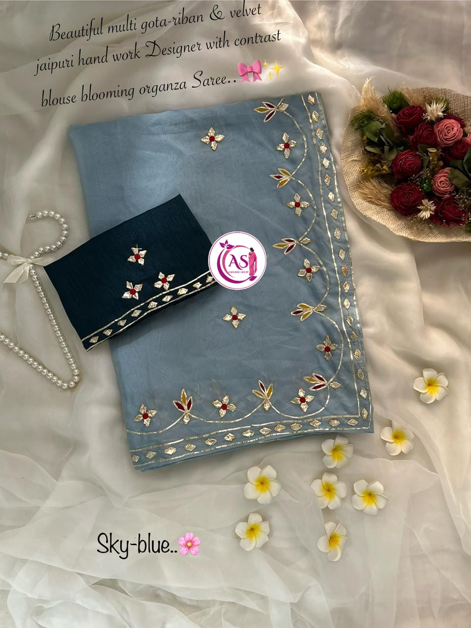 Organza Designer Saree