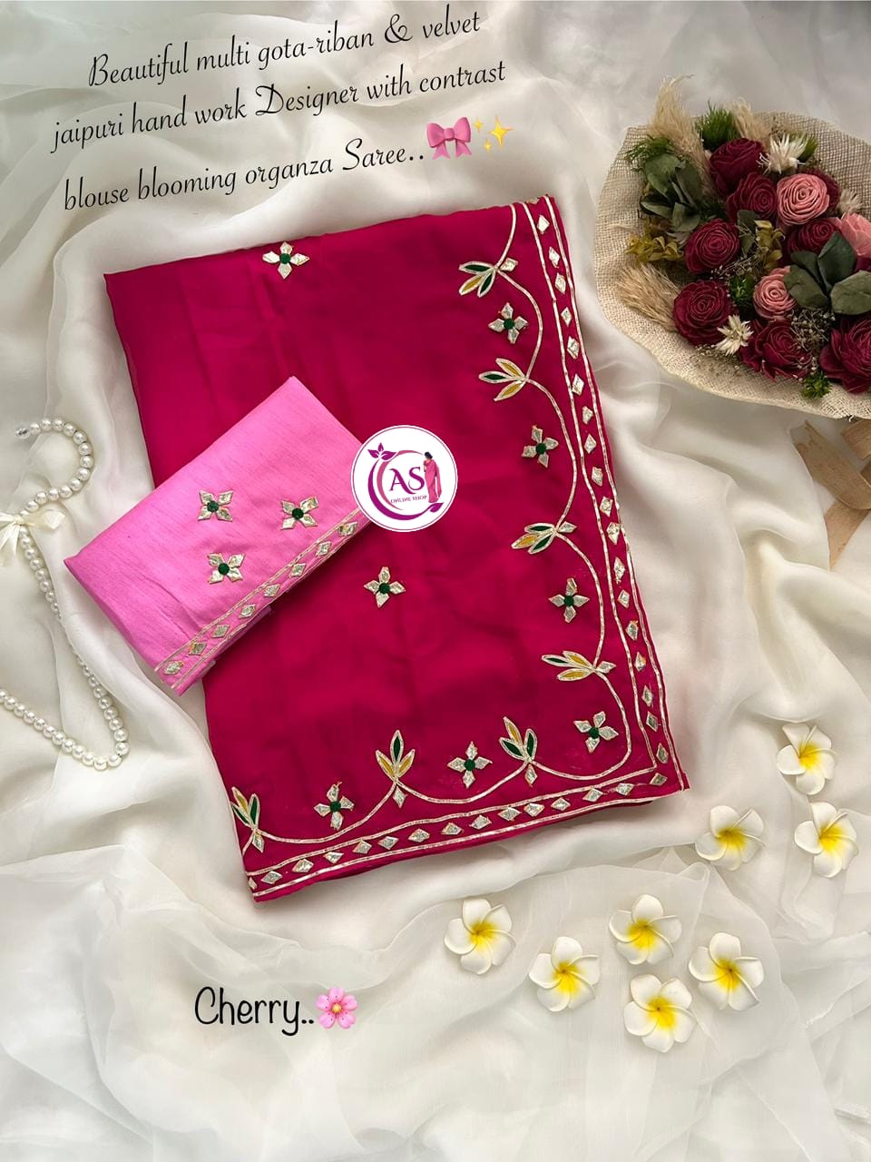 Organza Designer Saree