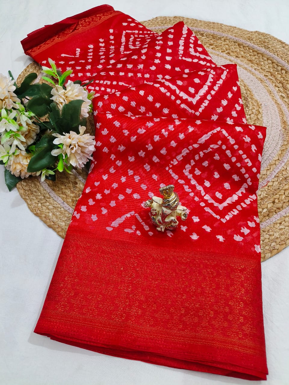 Cotton Jacquard Saree
