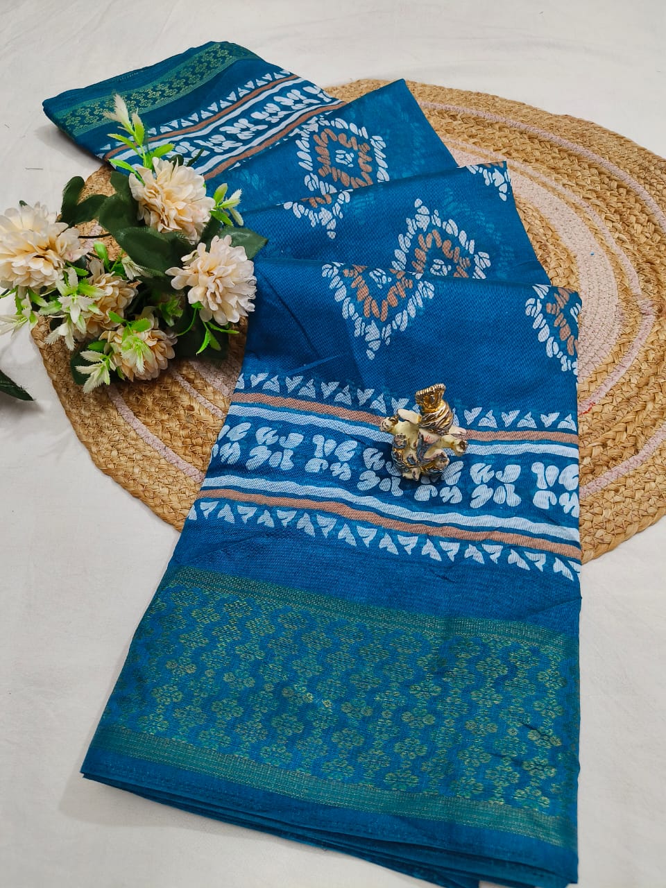 Cotton Jacquard Saree