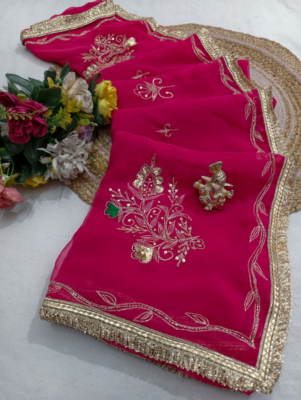 Georgette Designer Saree