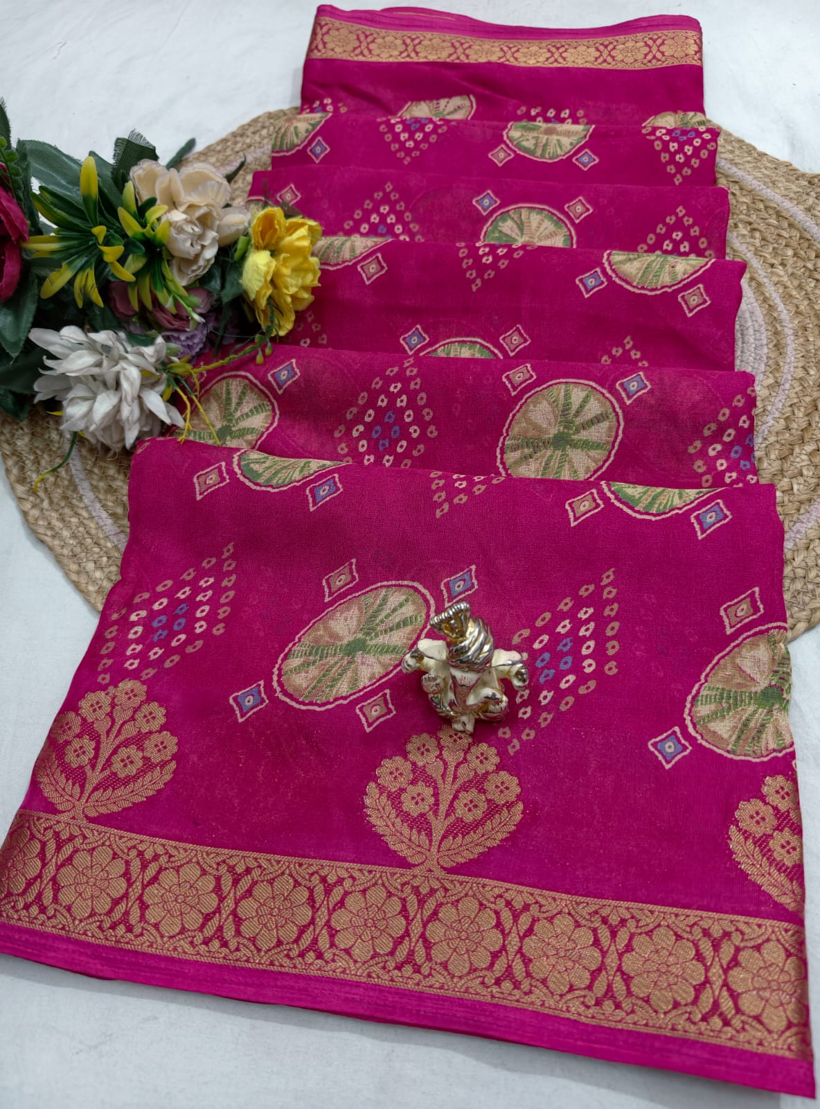 Georgette Printed Saree