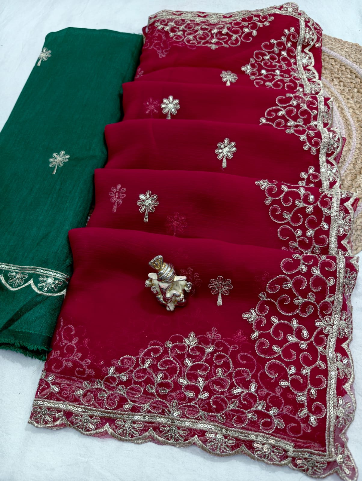 Chiffon Designer Saree
