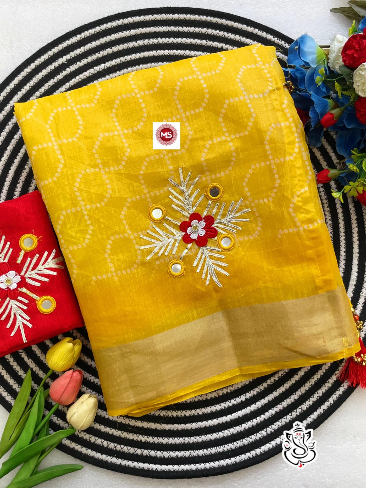 Cotton Silk Saree