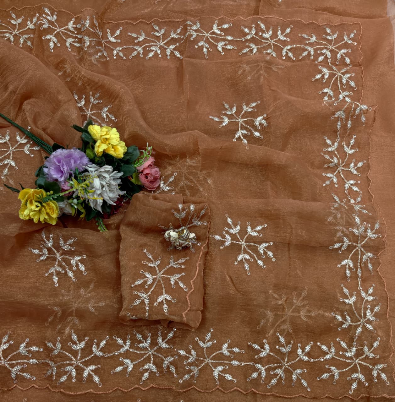 Chiffon Designer Saree