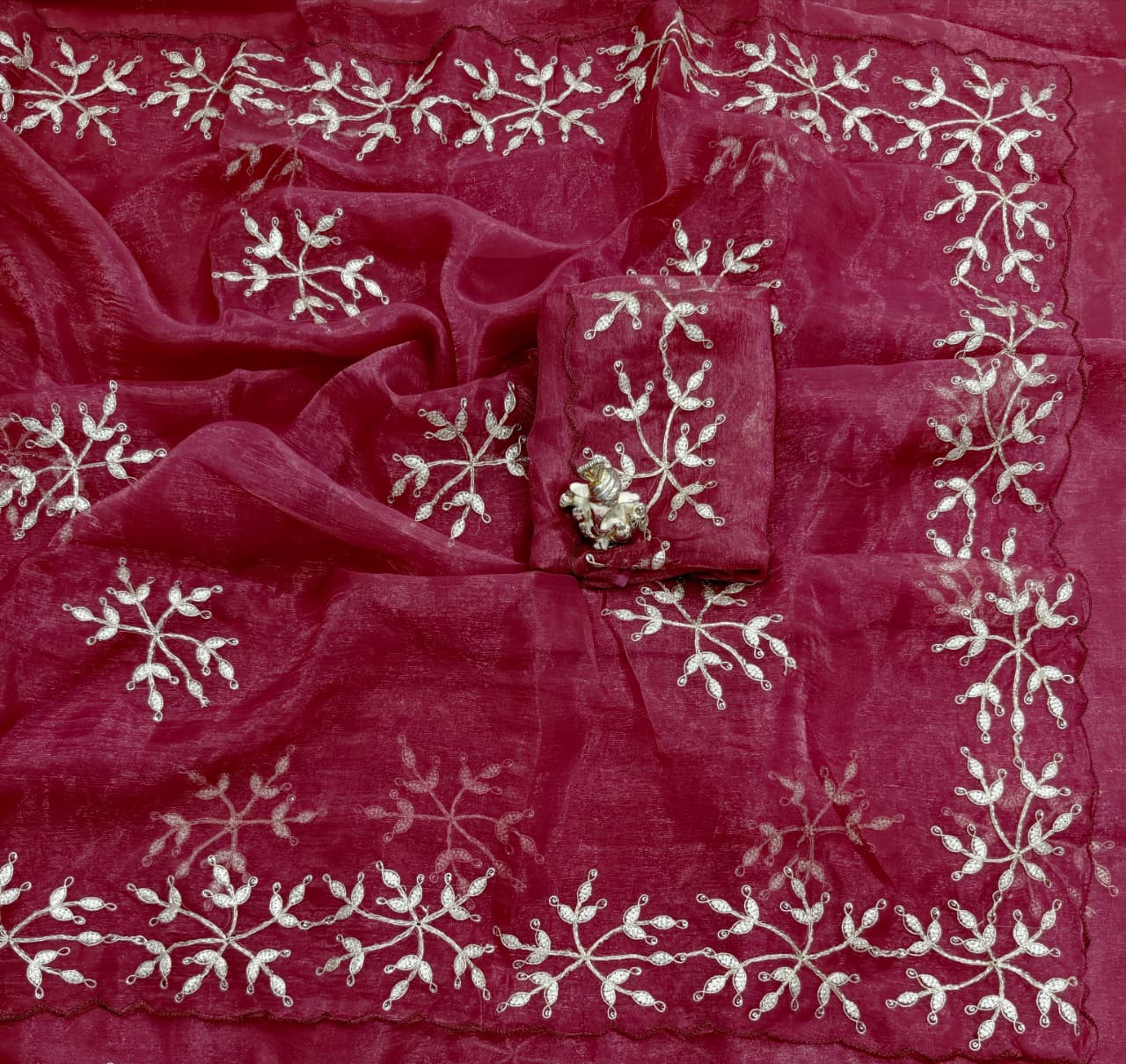 Chiffon Designer Saree