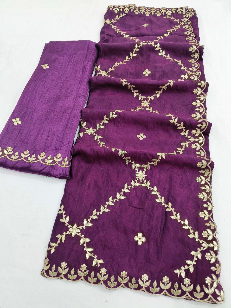 Pure Ho Silk Jaal Saree