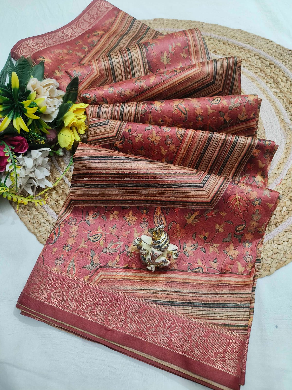 Cotton Silk Printed Saree