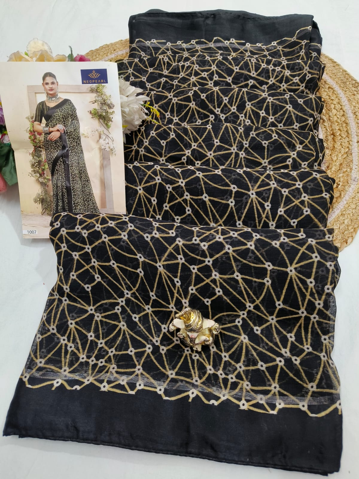 Bandhej Printed Saree
