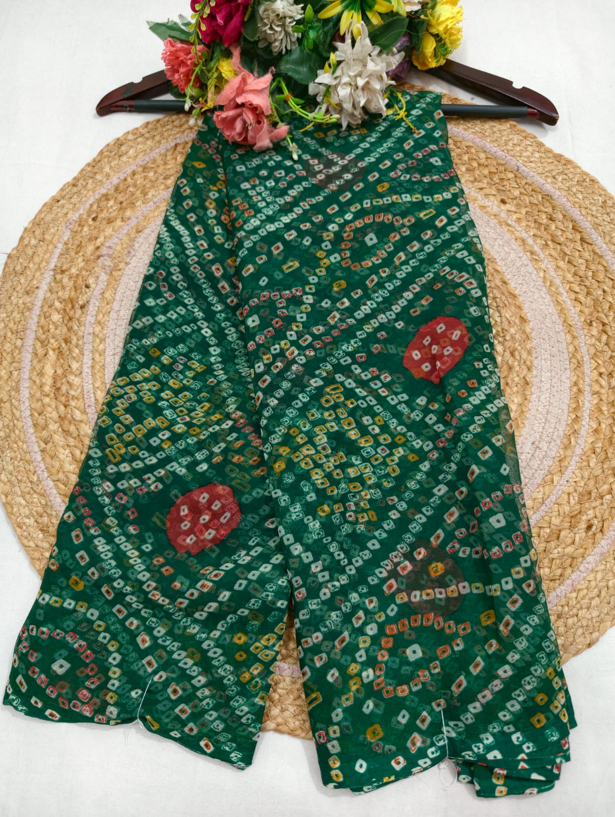 Printed Georgette Saree