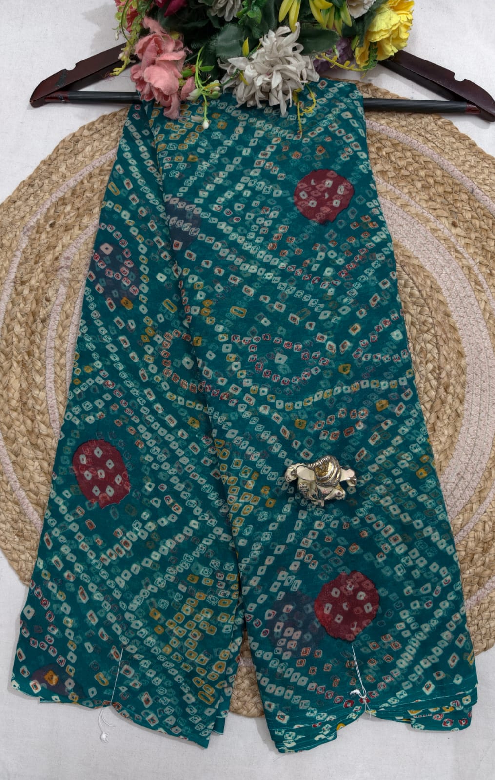 Printed Georgette Saree