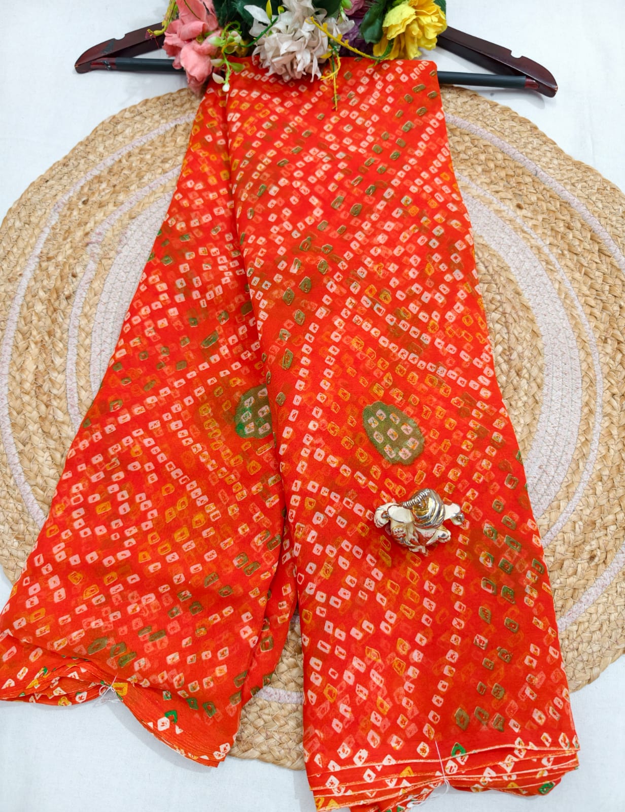 Printed Georgette Saree