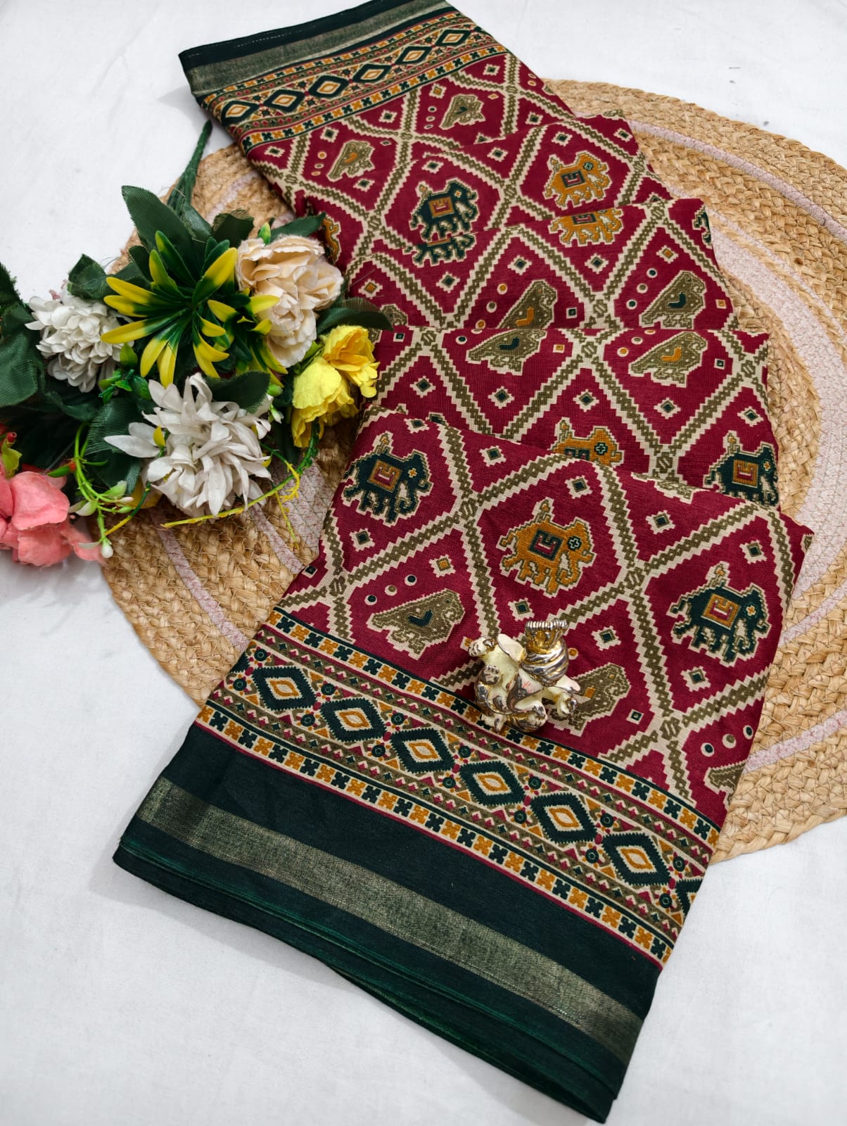 Patola Cotton Saree