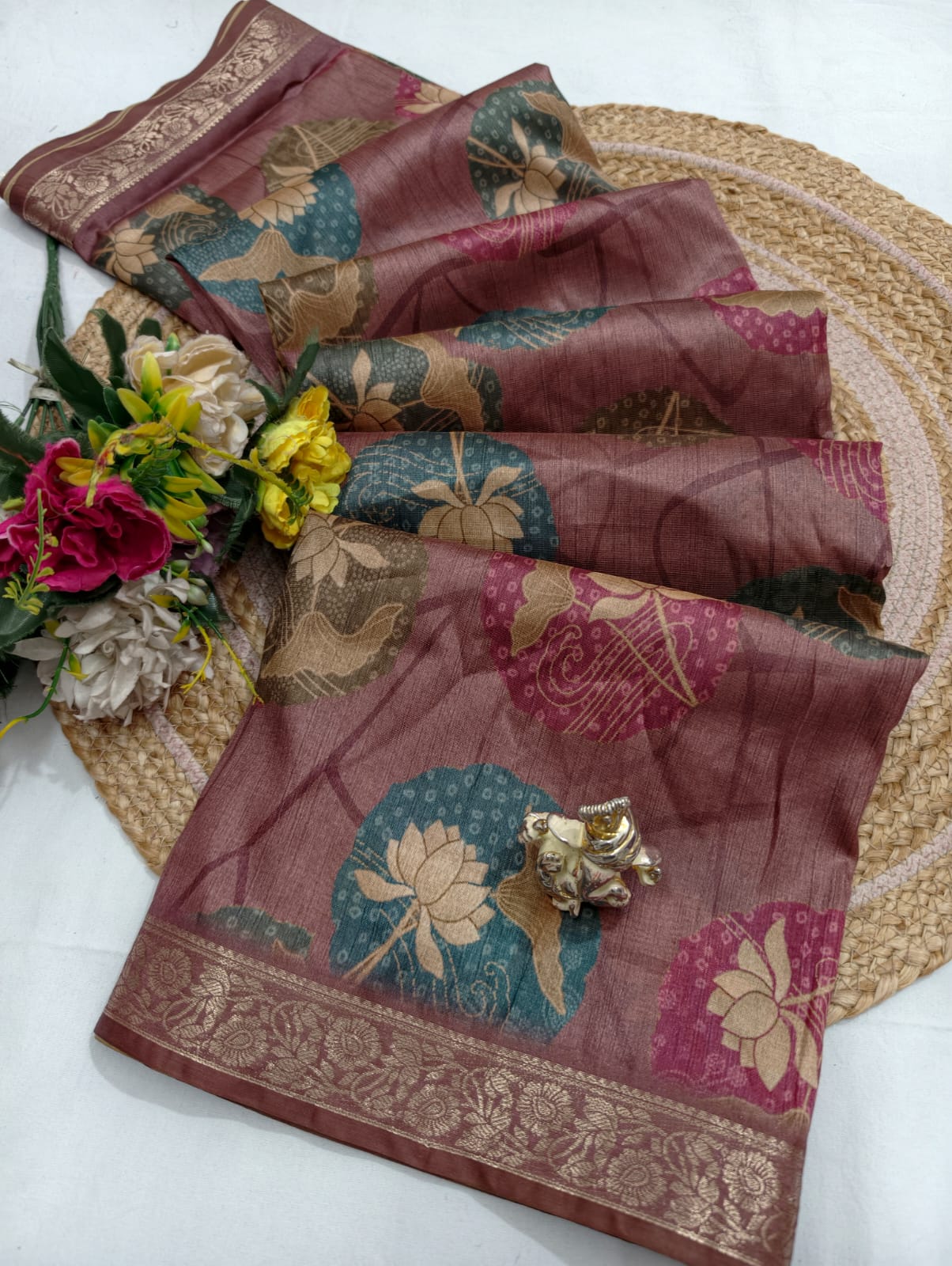 Digital Print Saree