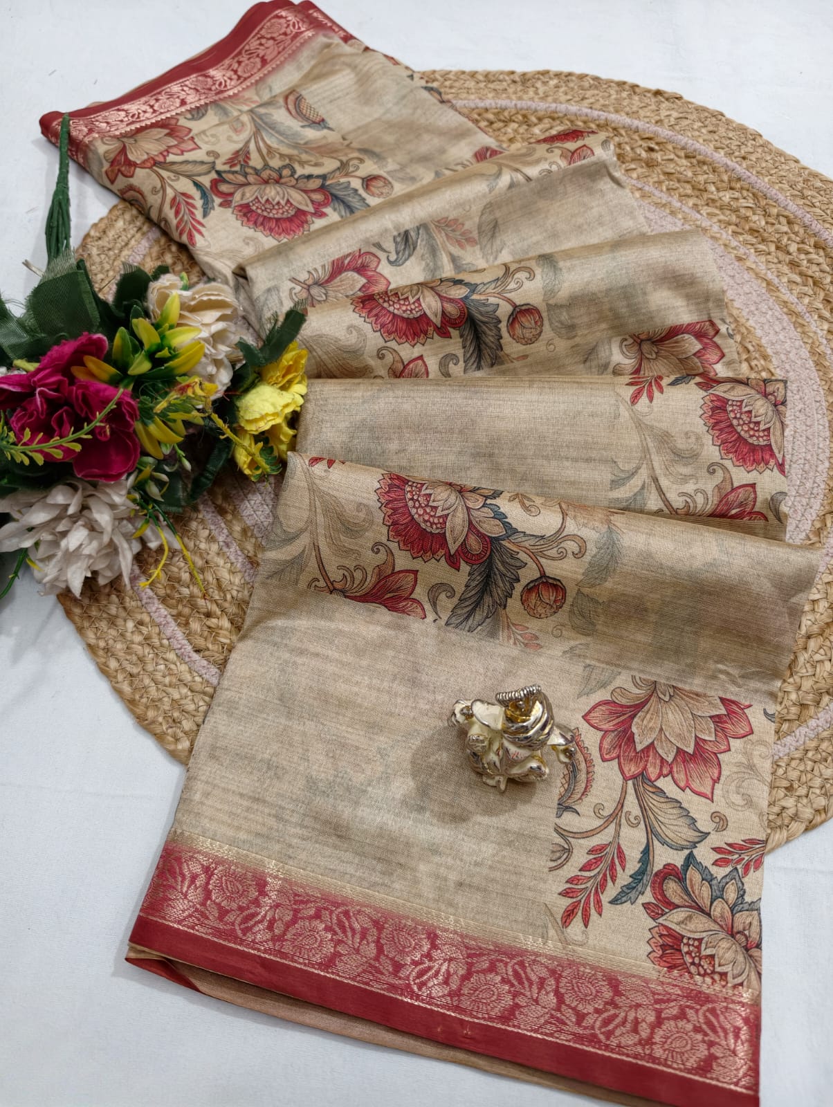 Digital Print Saree