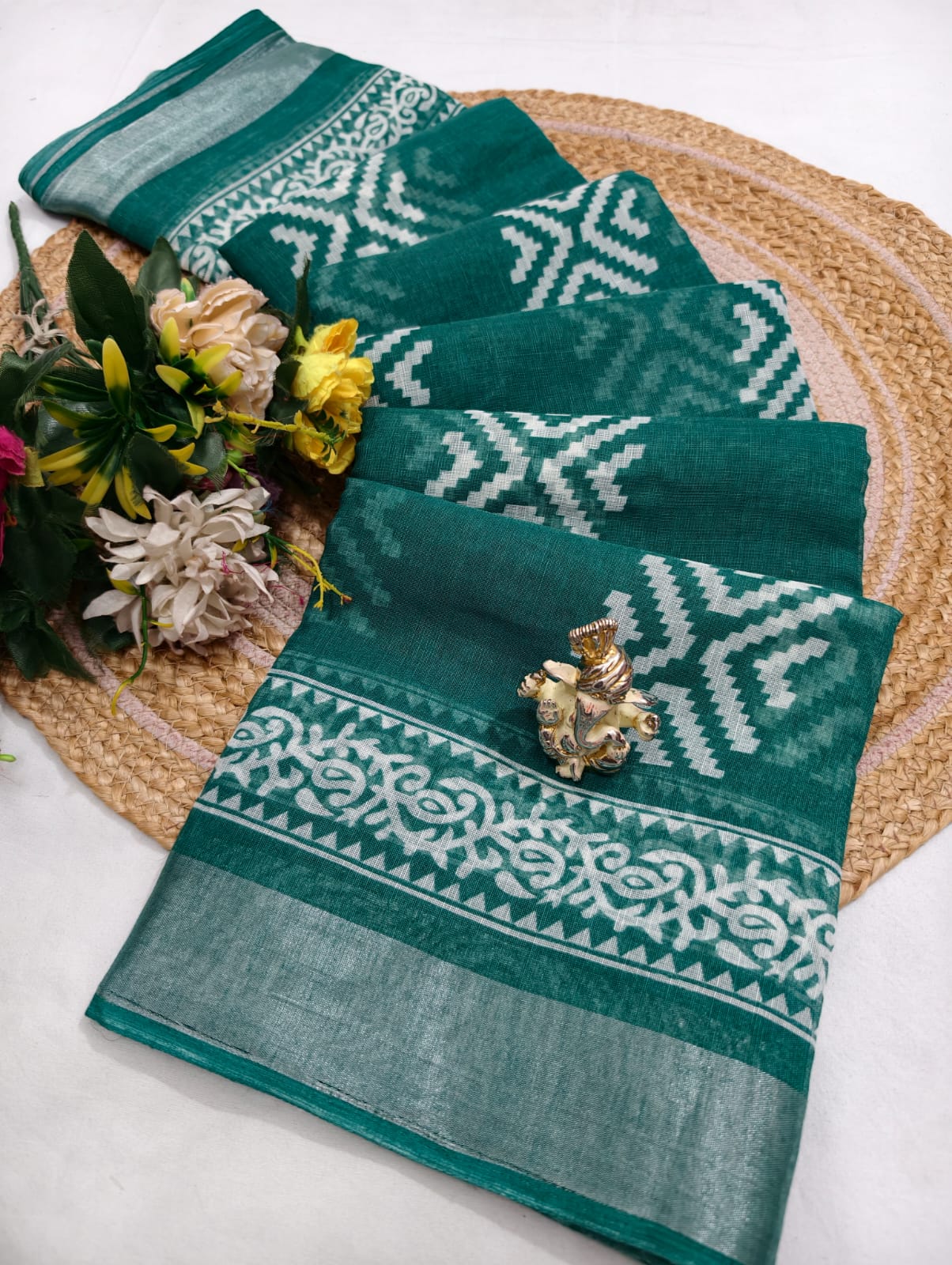 Summer Linen Saree