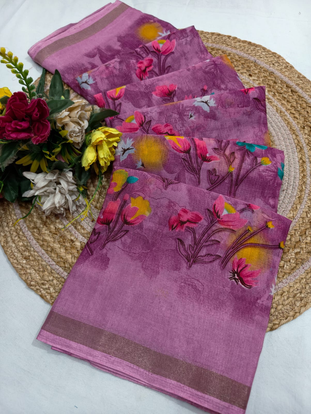 Patola Floral Saree