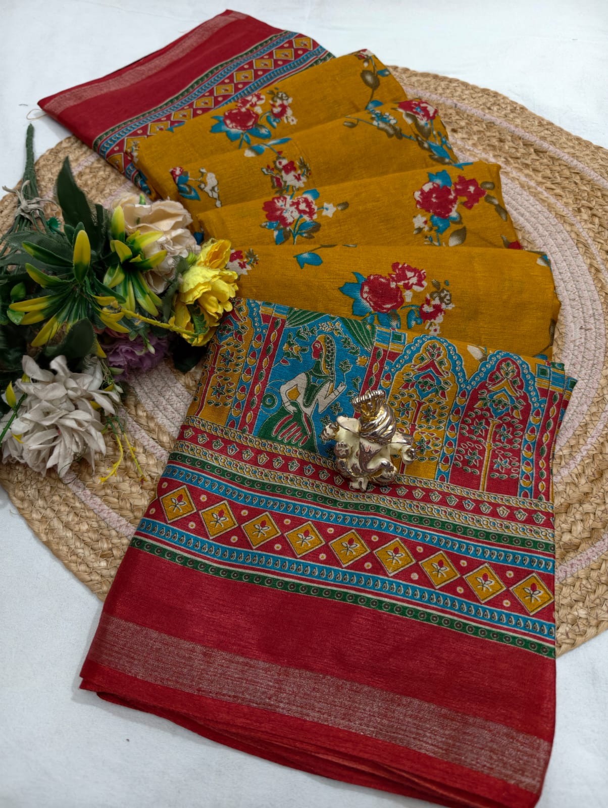 Ethnic Cotton Saree
