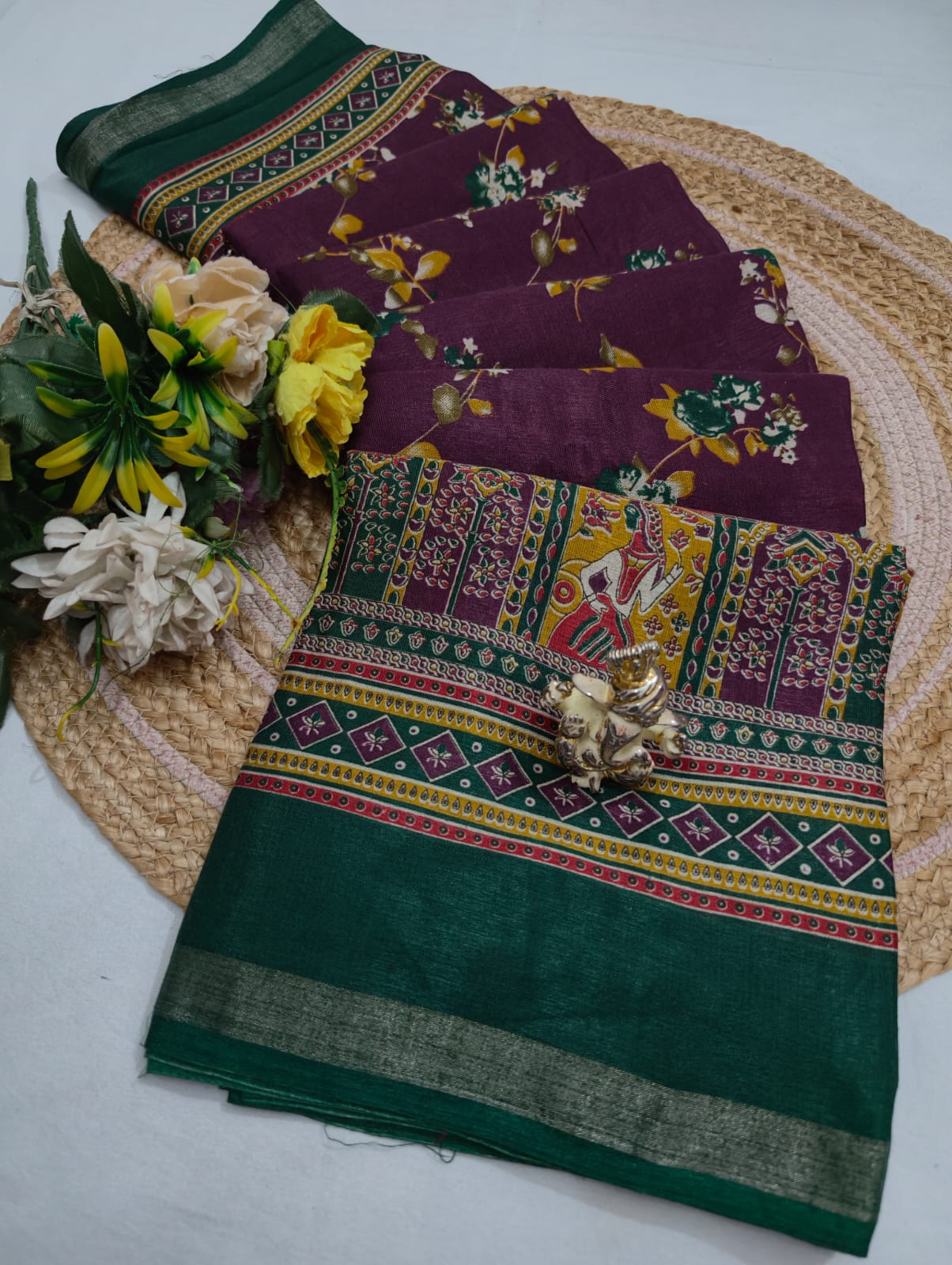 Ethnic Cotton Saree