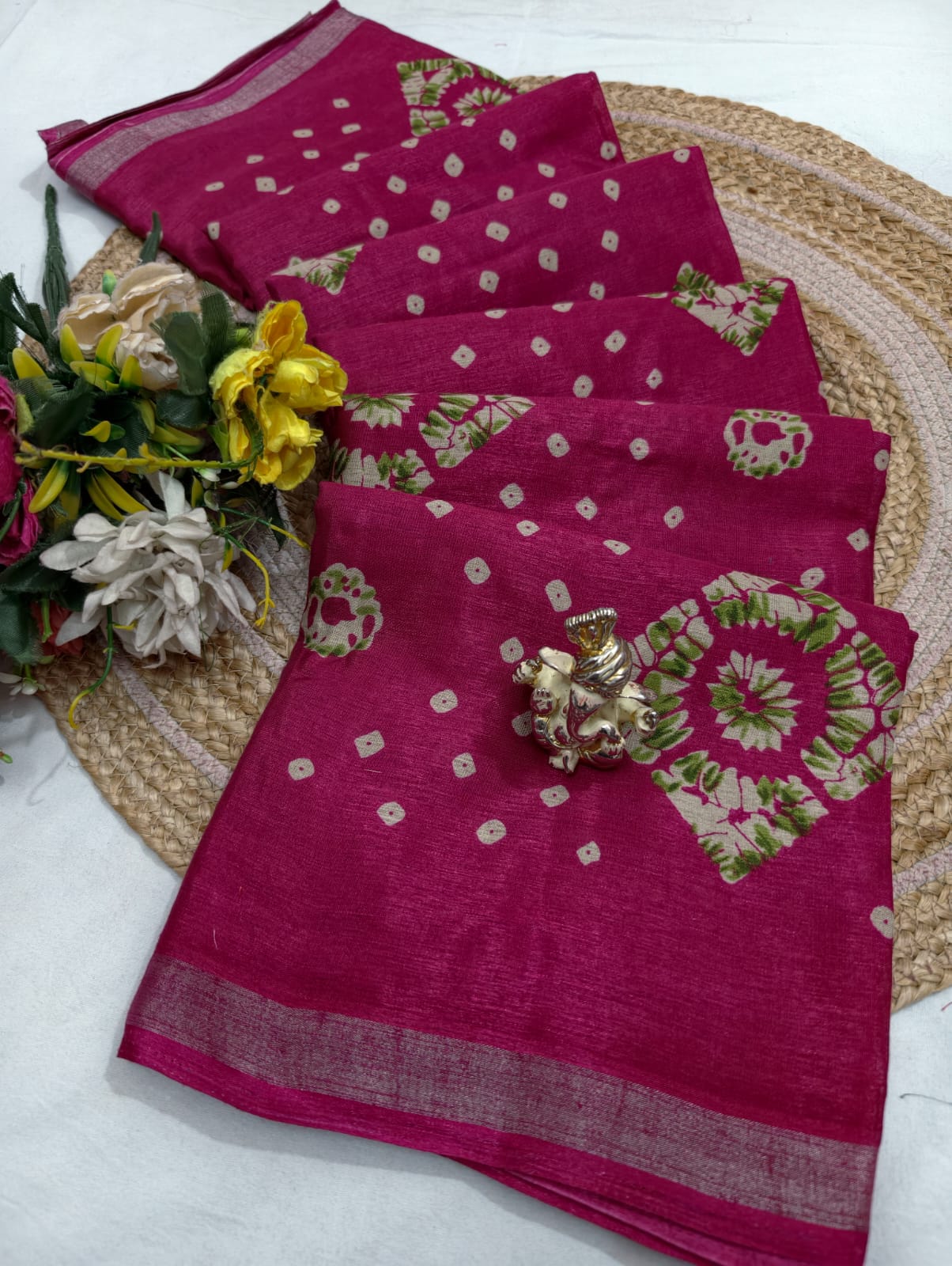 Printed Mal Saree