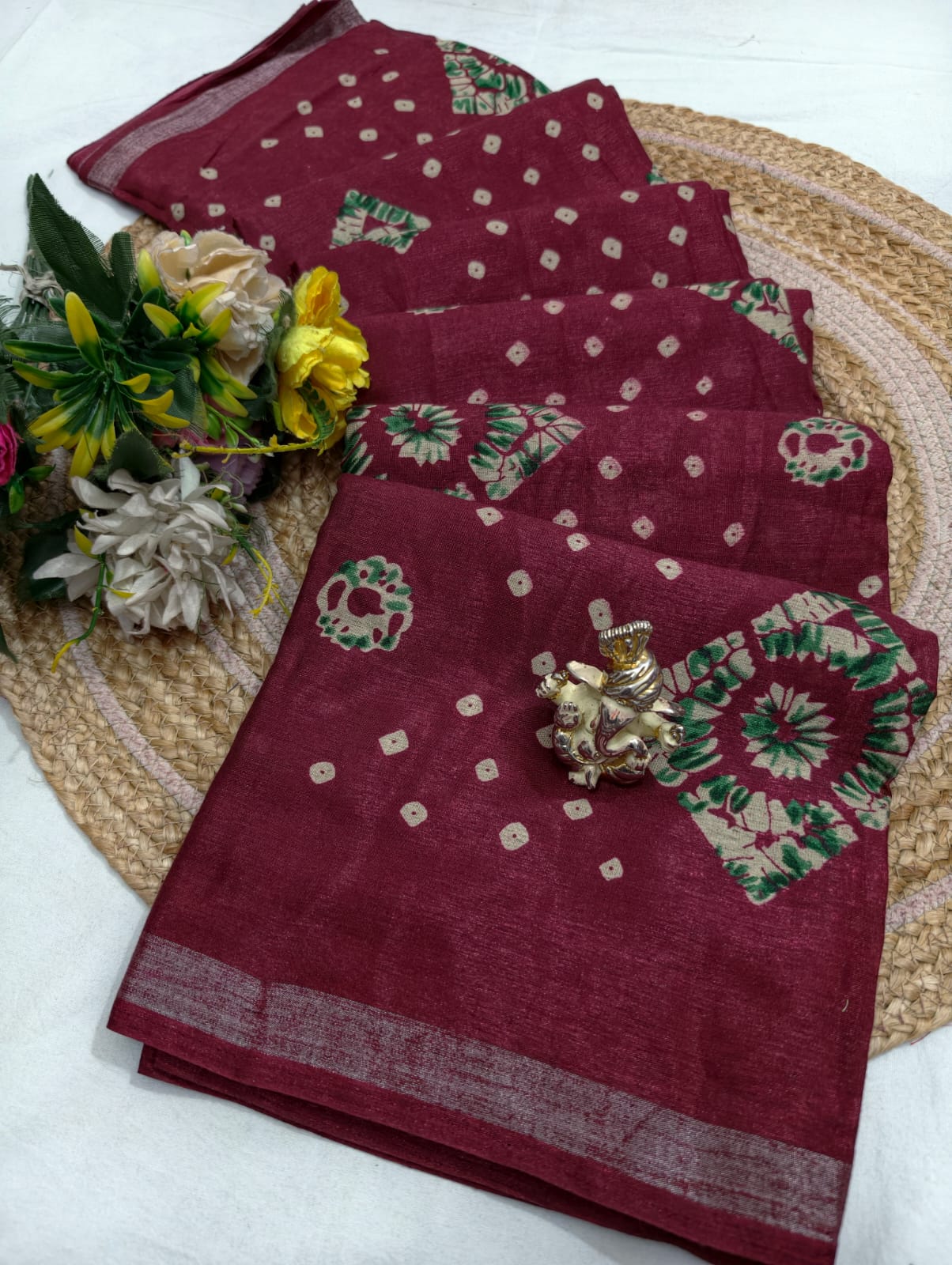 Printed Mal Saree