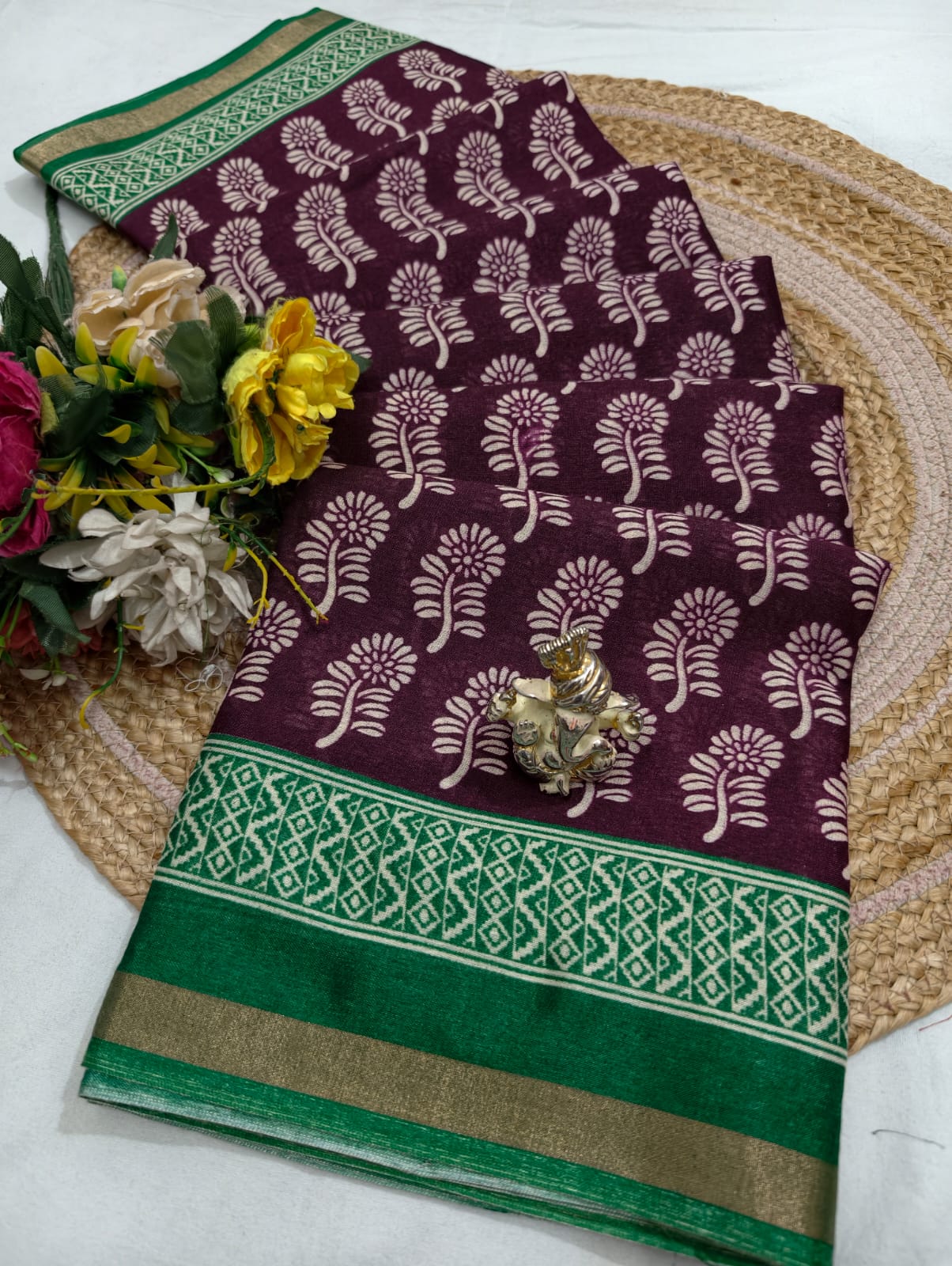 Patola Border Saree