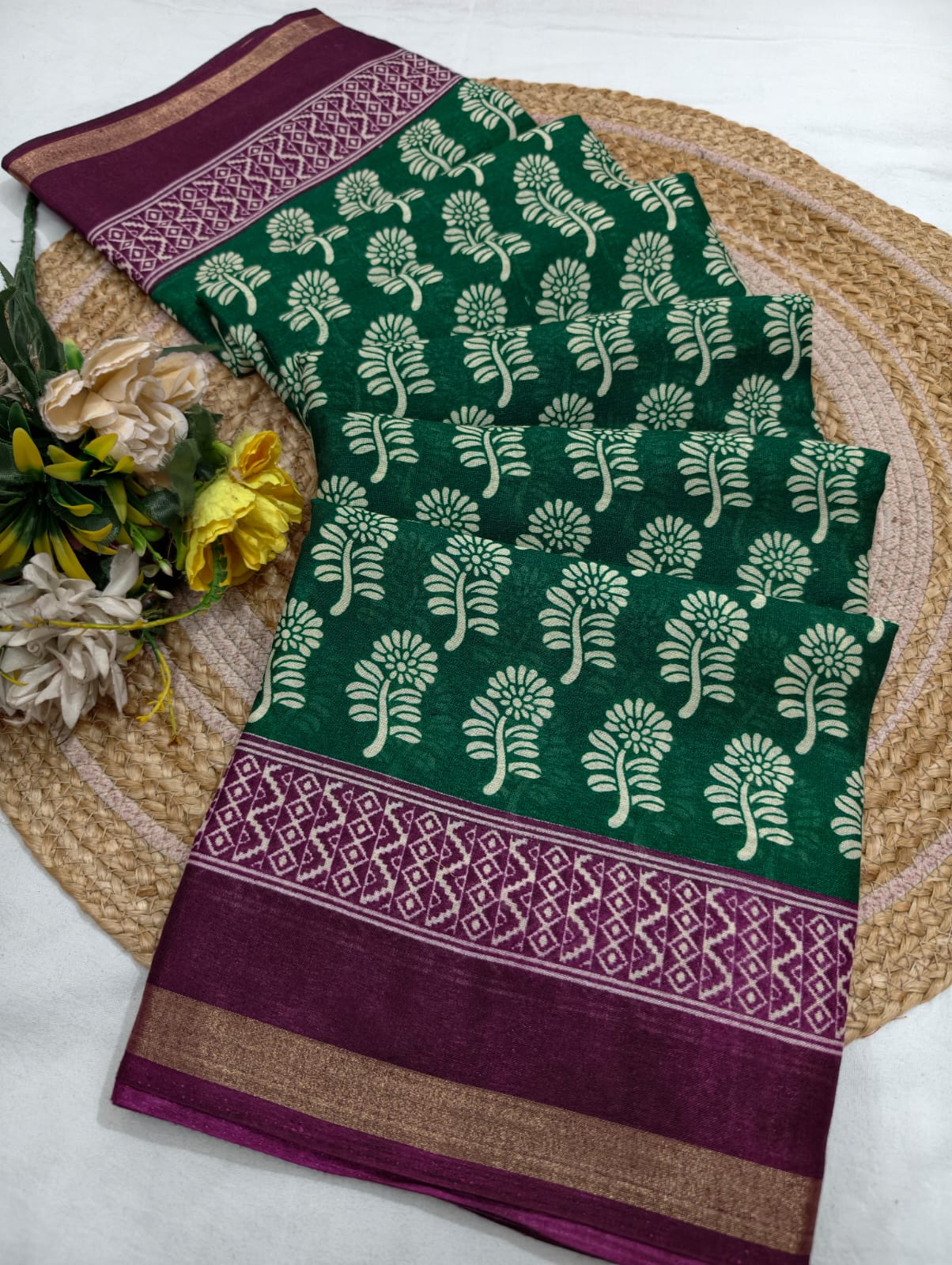 Patola Border Saree