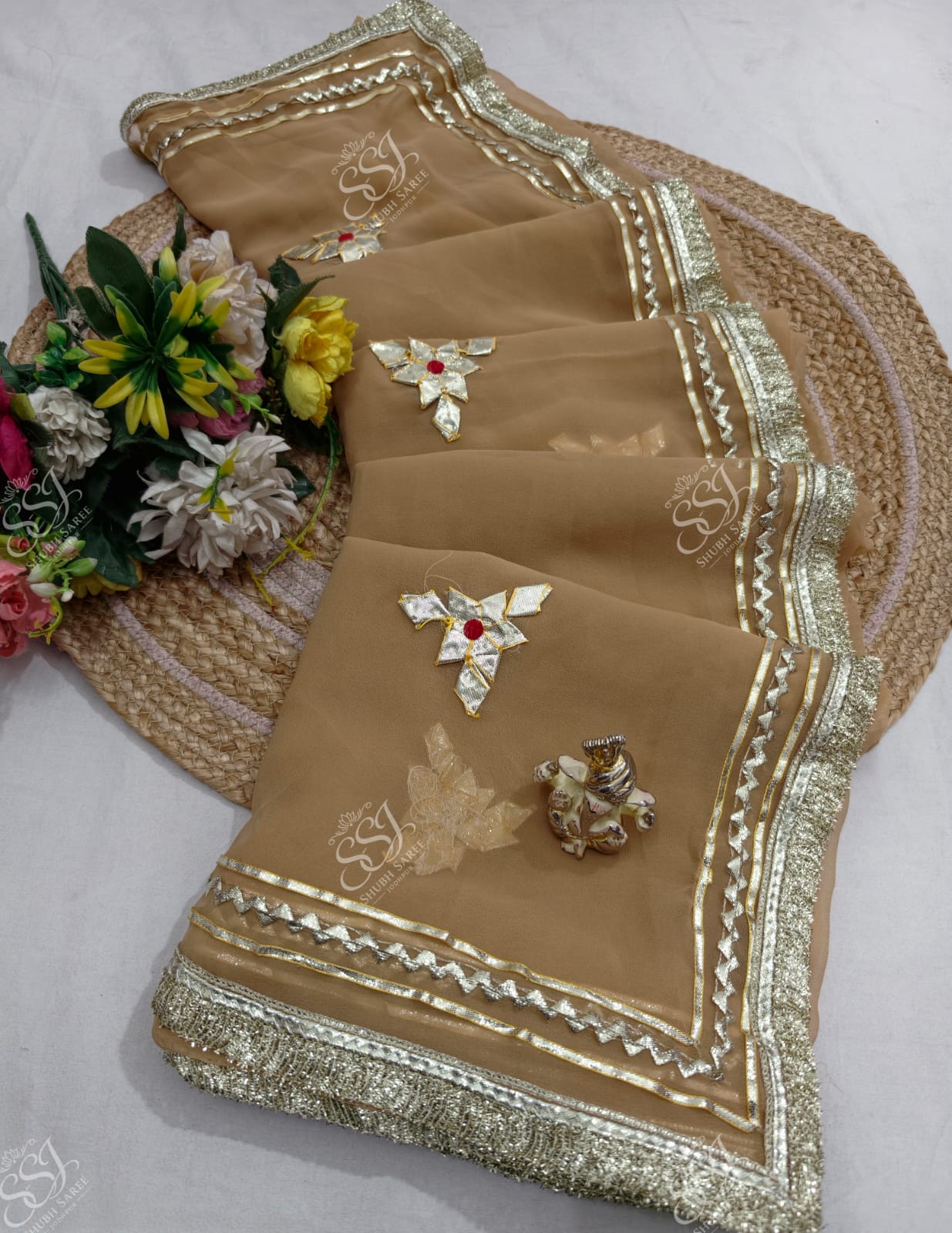 Rajputi Gota Saree