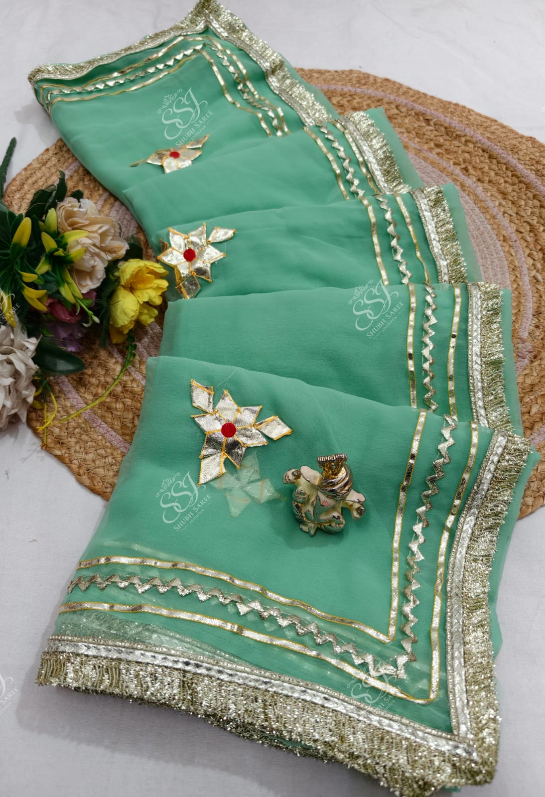 Rajputi Gota Saree