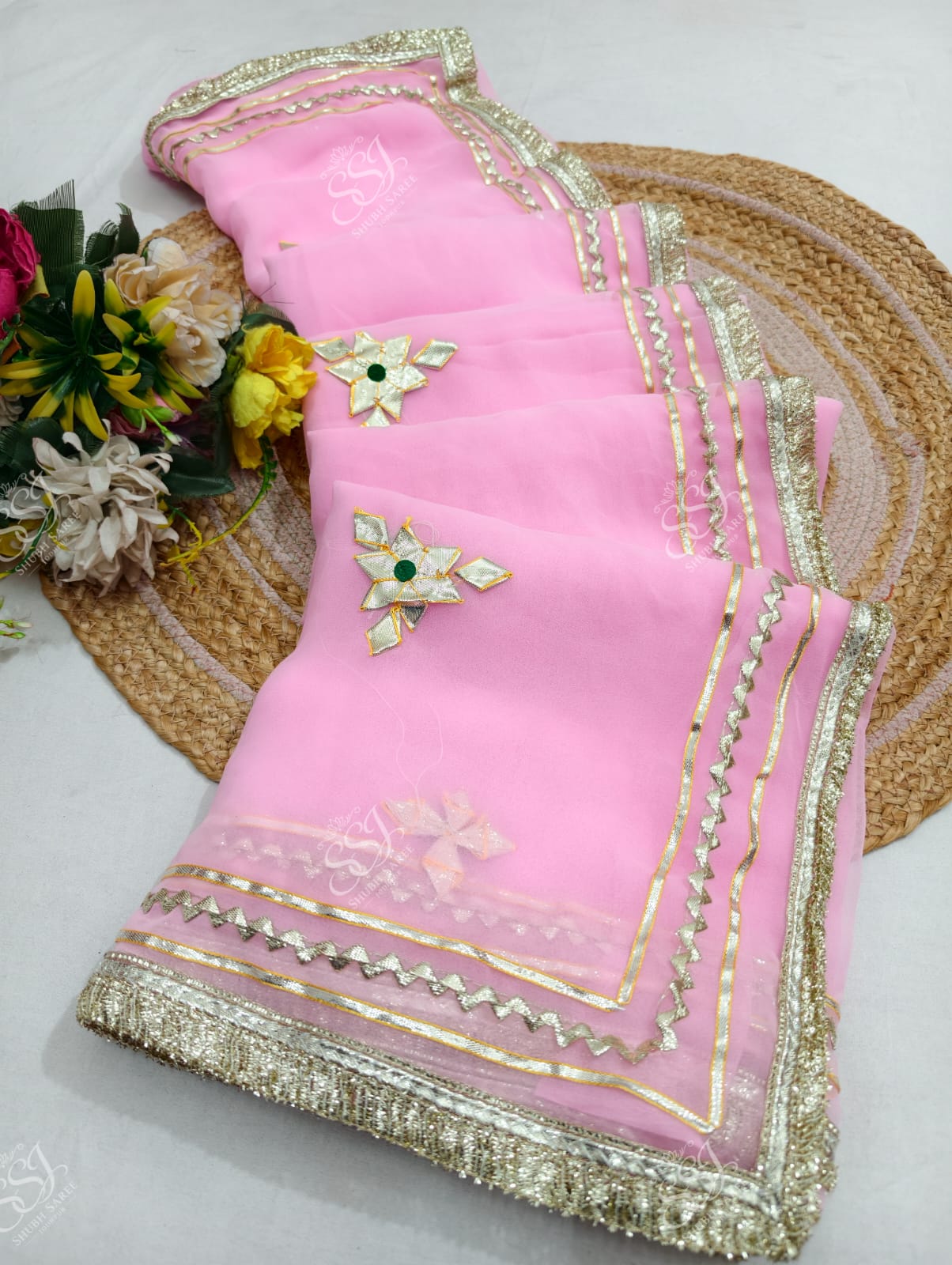 Rajputi Gota Saree