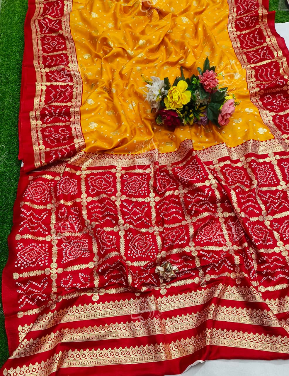 Bandhej Dola Saree