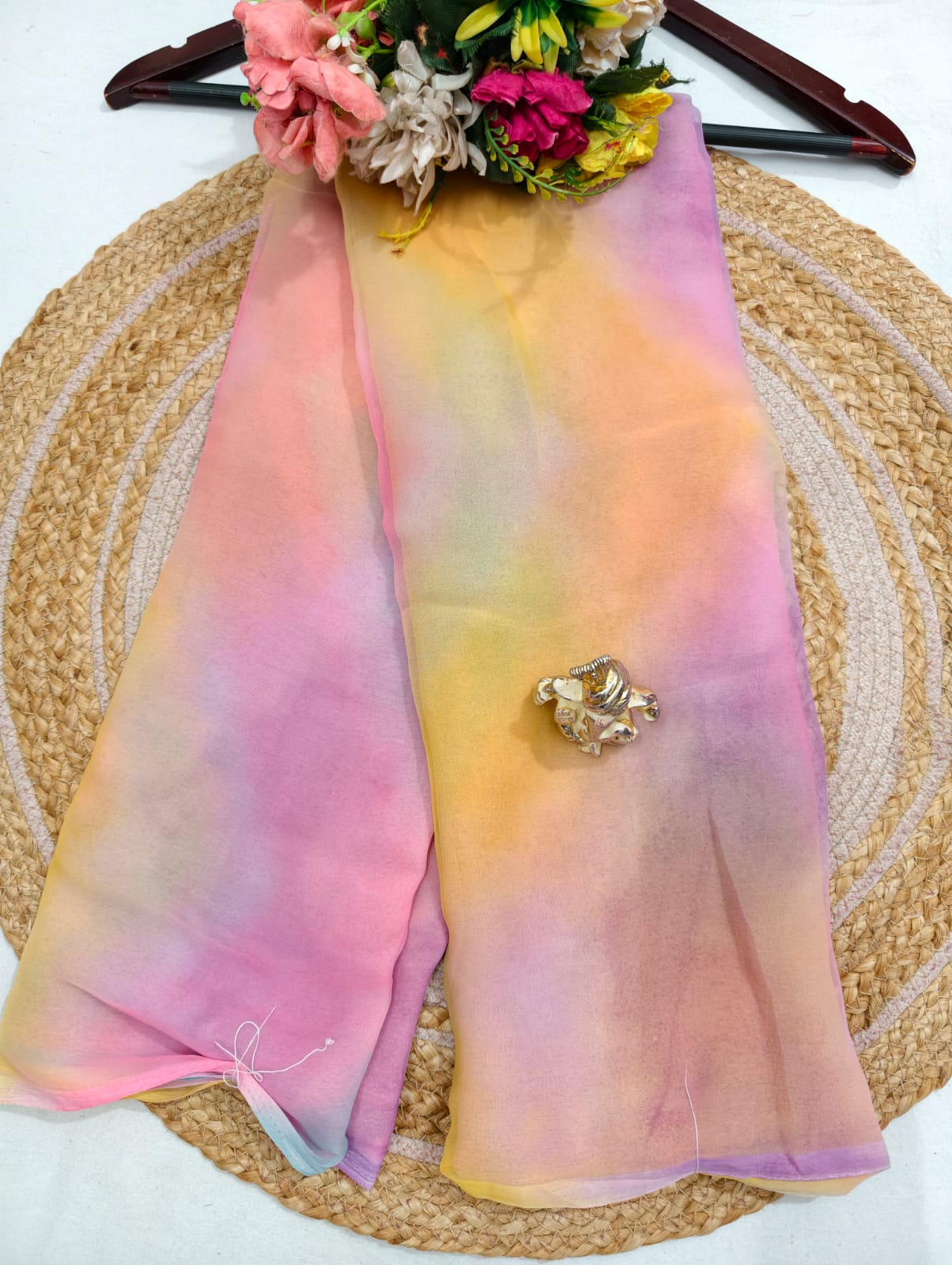 Printed Georgette Saree