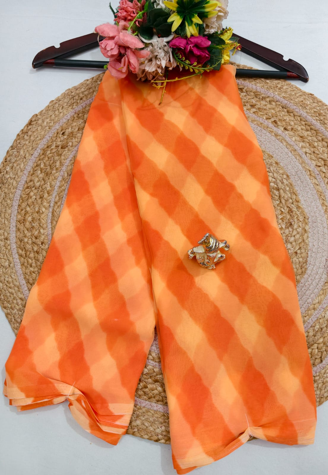 Printed Georgette Saree