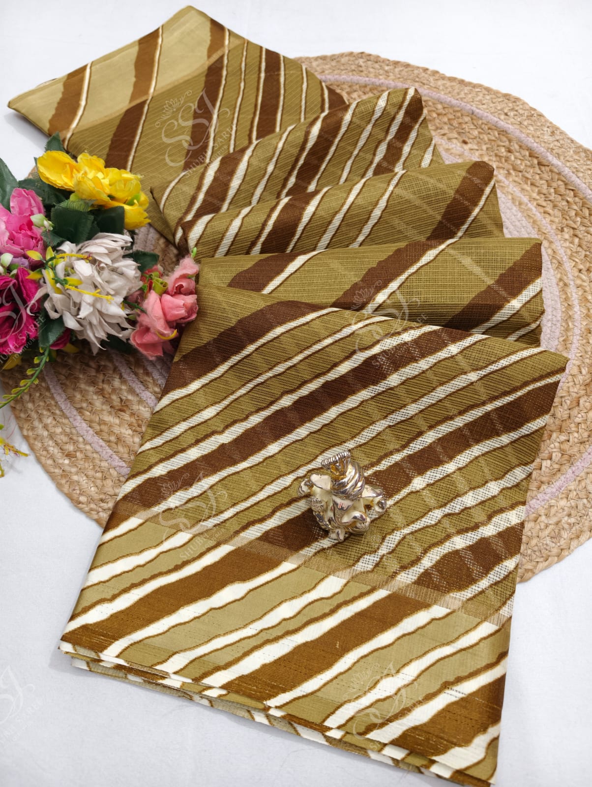 Lehariya Cotton Saree