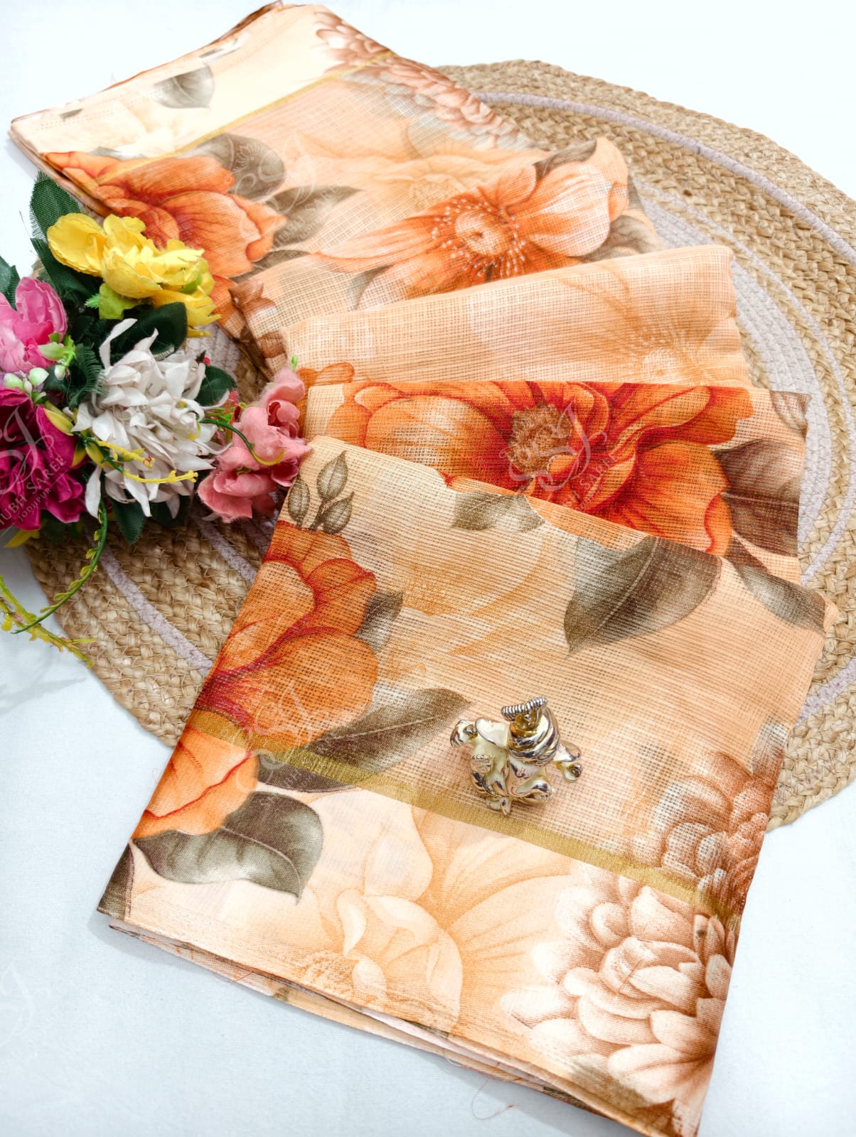 Lehariya Cotton Saree
