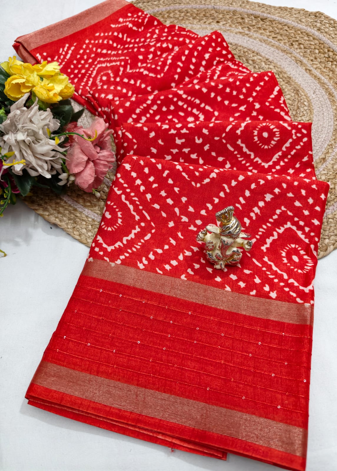 Bandhej Dola Saree