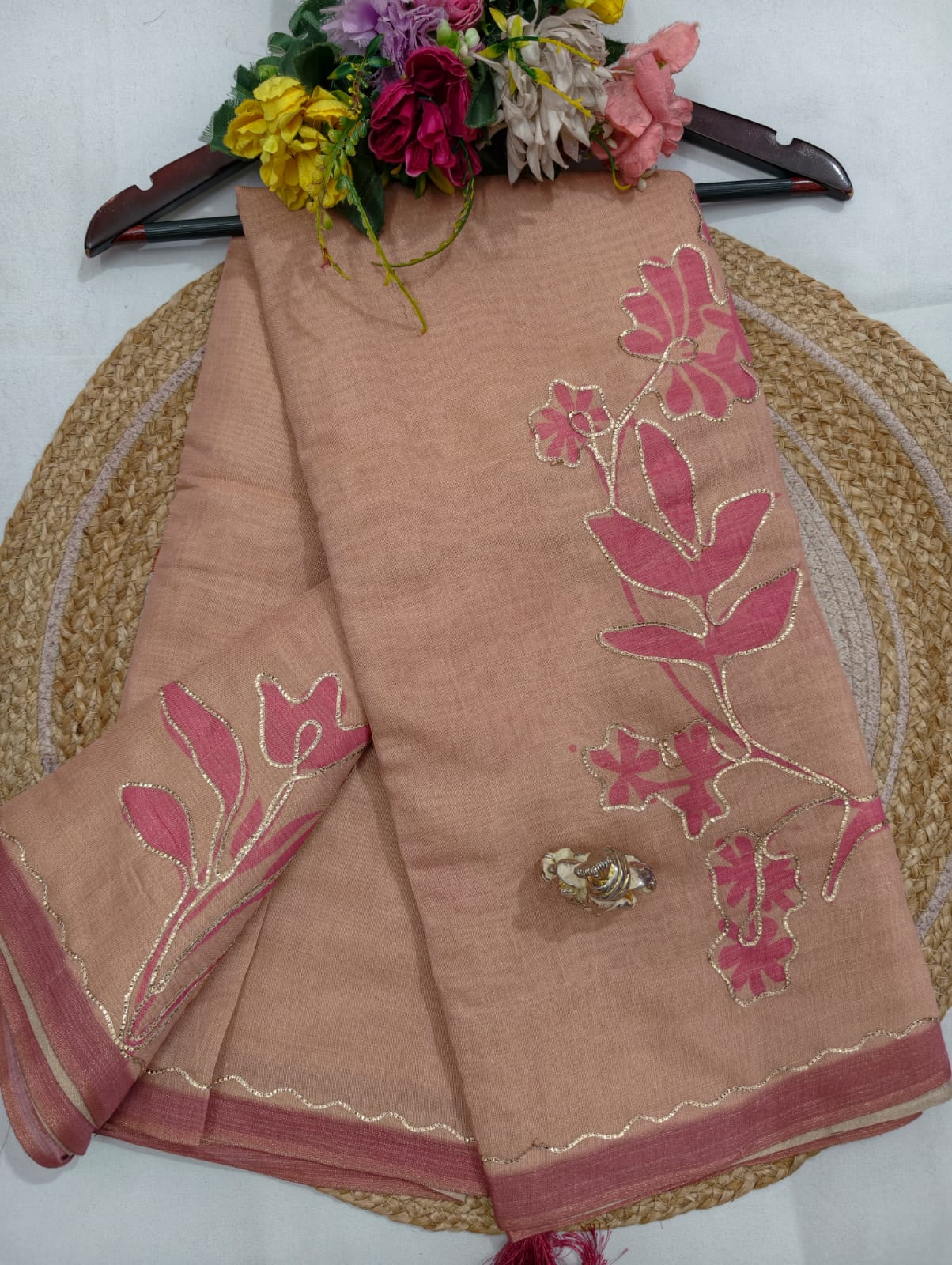 Shubh Sarees - Digital Cotton Saree