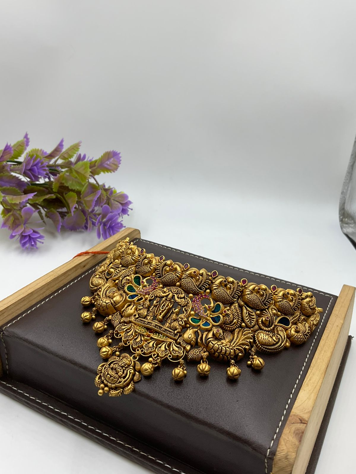 Solanki Jewellers - Temple Lakshmi  Choker