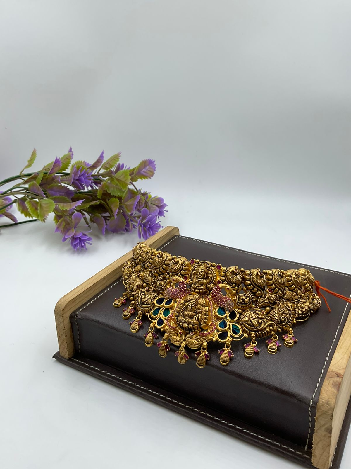 Solanki Jewellers - Temple Lakshmi Choker