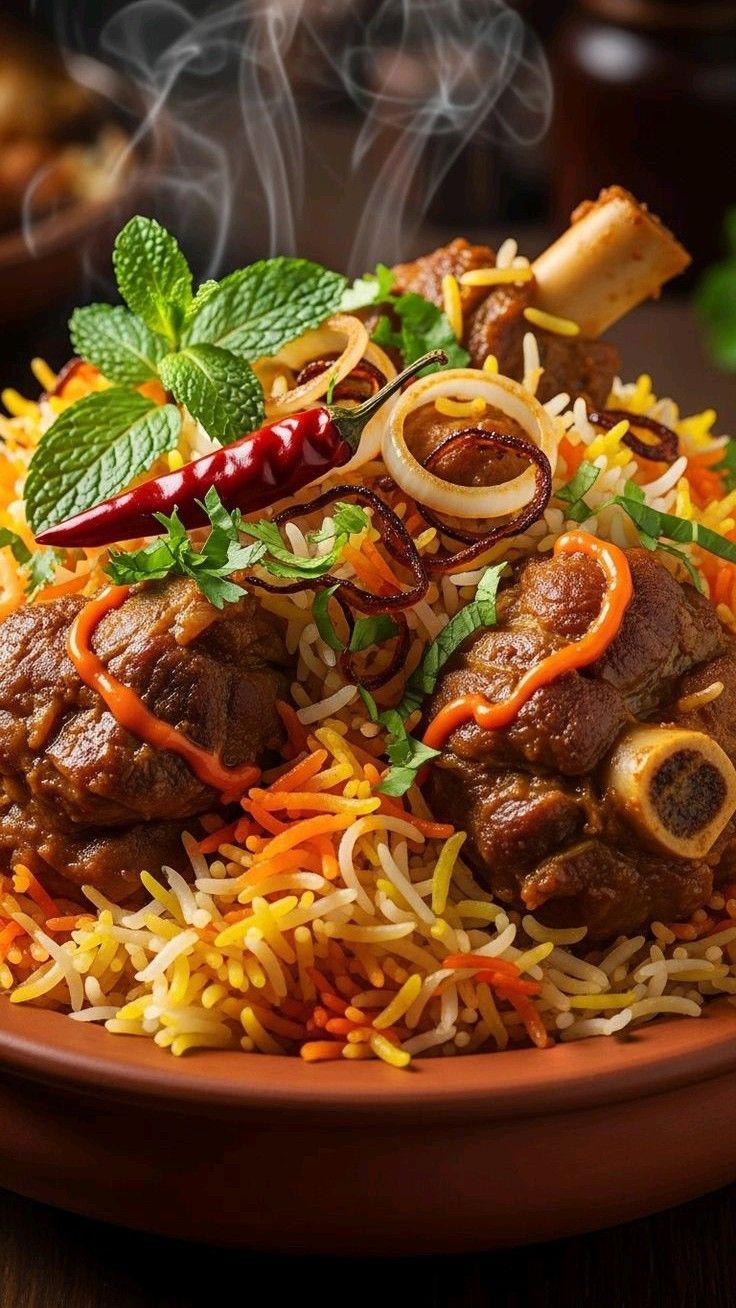 Mutton briyani -