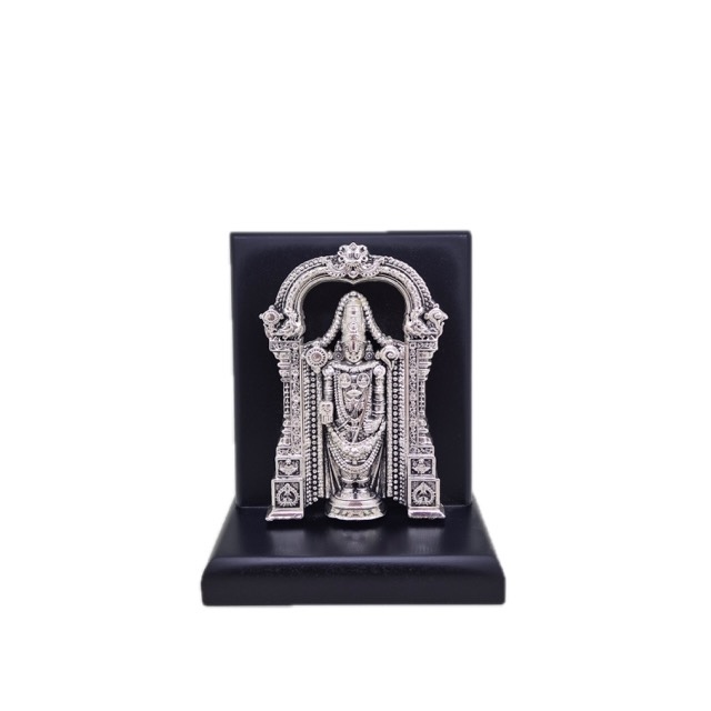 999 Silver-Plated Balaji Idol