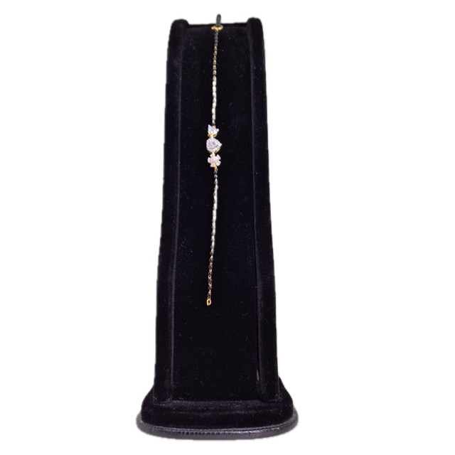 Silver 'Nazar Suraksha' Mangalsutra Bracelet