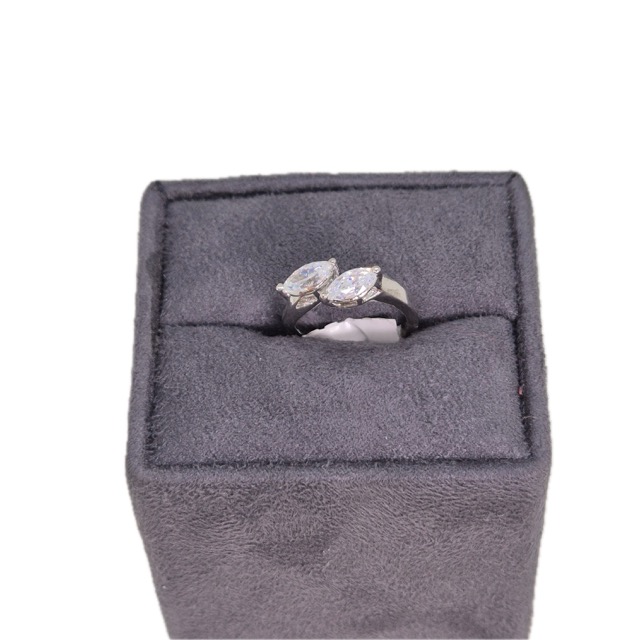 Suraj Bhan Jewellery Hub - Delicate Half Eternity Band Ring