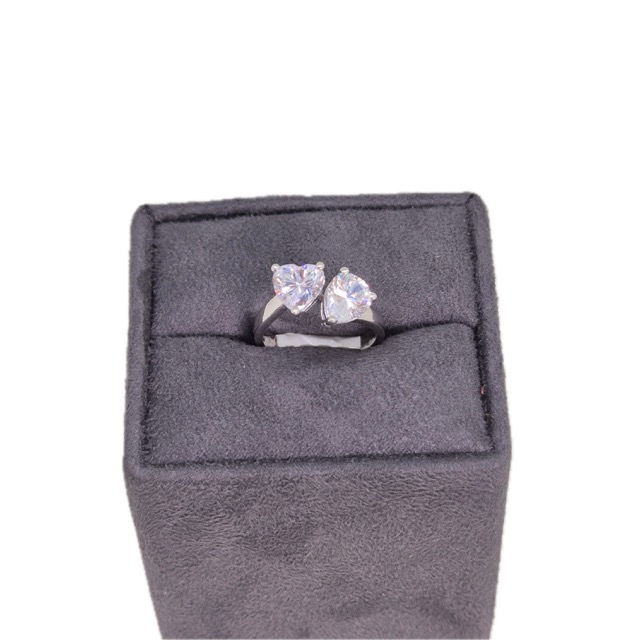 Suraj Bhan Jewellery Hub - Romantic Two Heart Ring