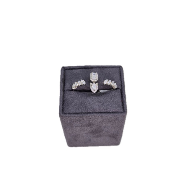 Suraj Bhan Jewellery Hub - Sterling Silver Modern Statement Ring
