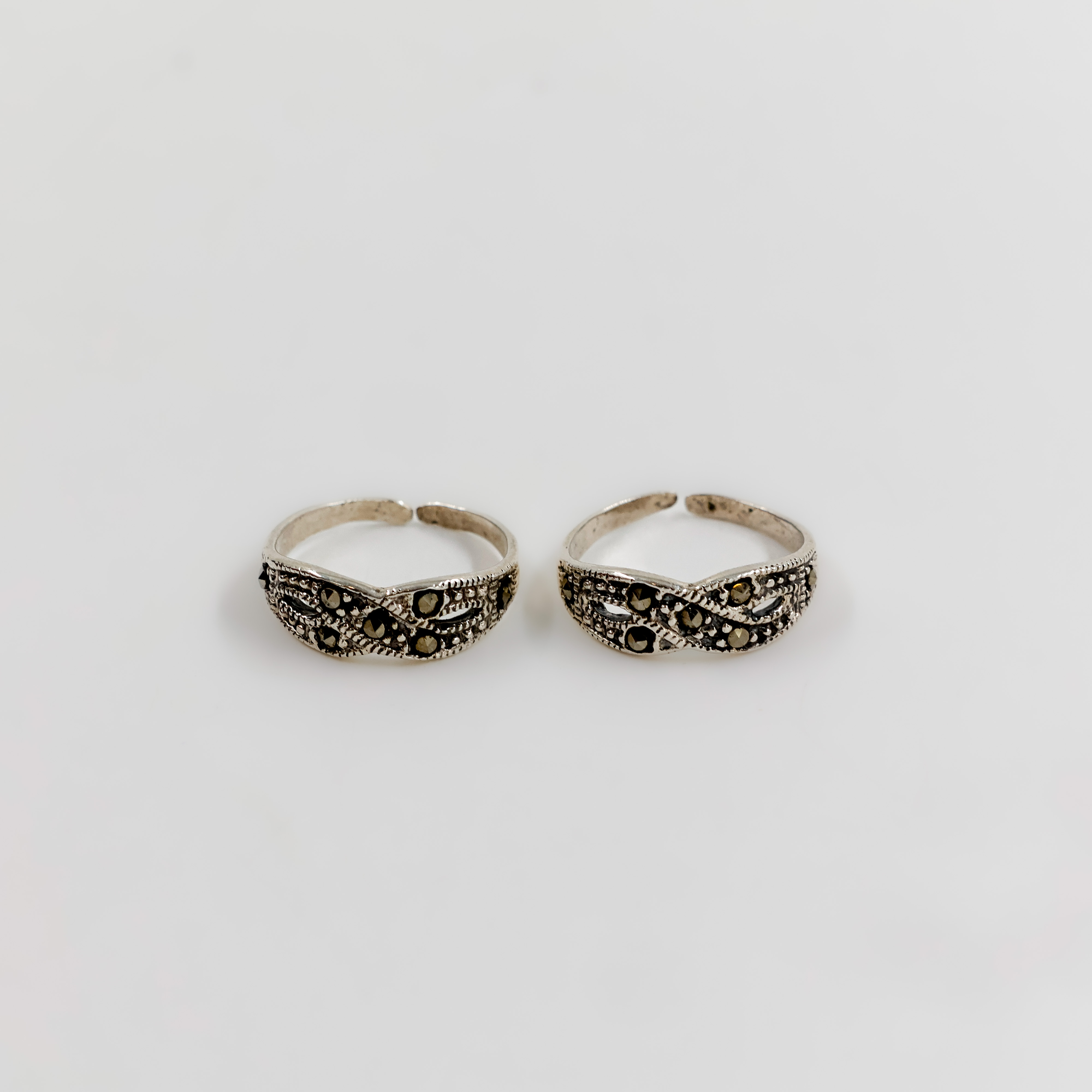 Infinity Silver Toe Ring