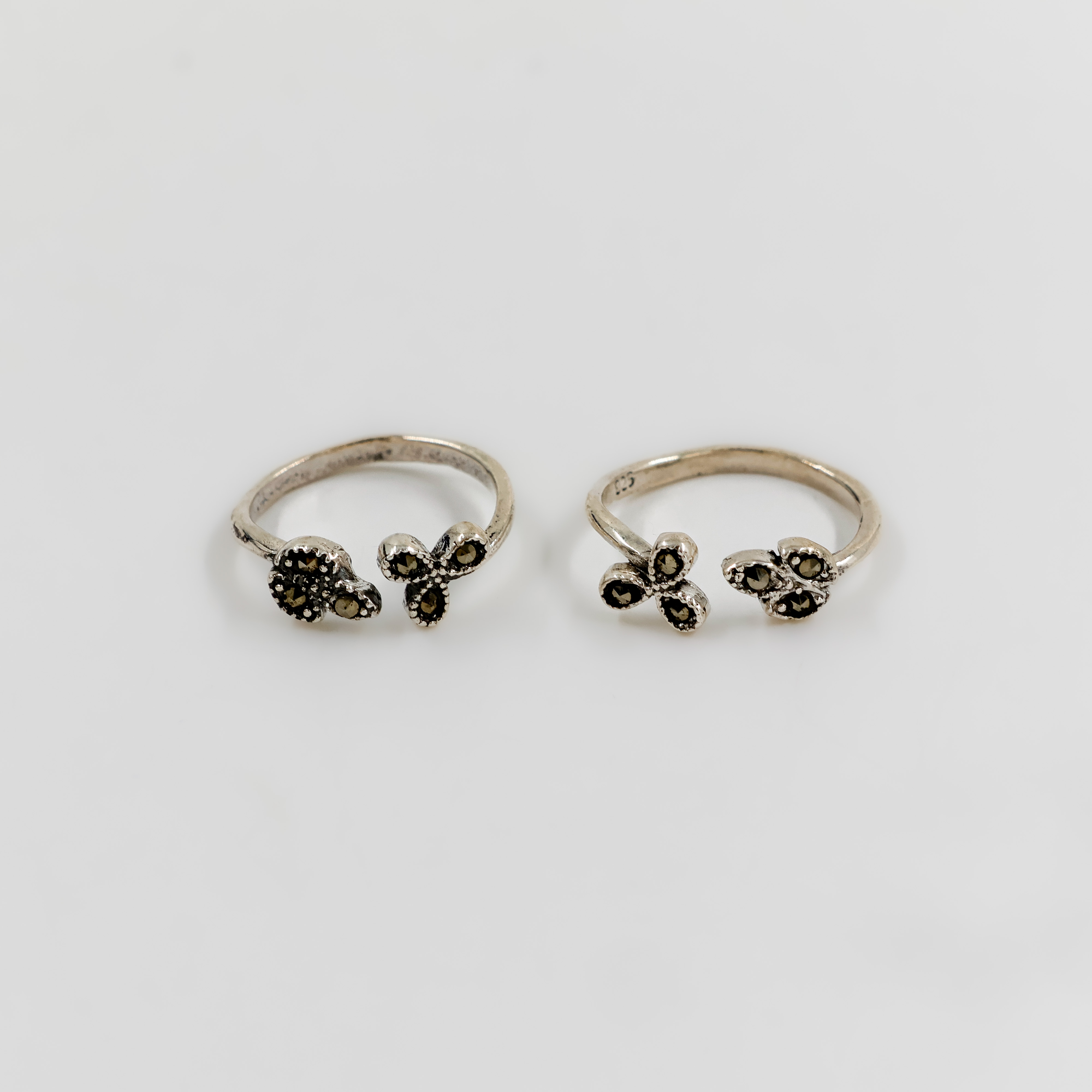 Marcasite Silver Toe Ring